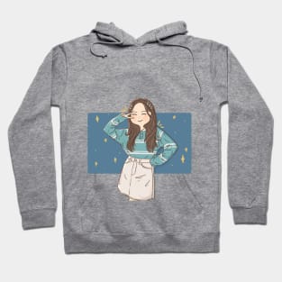 Cheerful Girl Hoodie